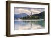 Lake Bled Sunrise Landscape-Matthew Williams-Ellis-Framed Photographic Print