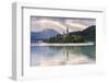 Lake Bled Sunrise Landscape-Matthew Williams-Ellis-Framed Photographic Print