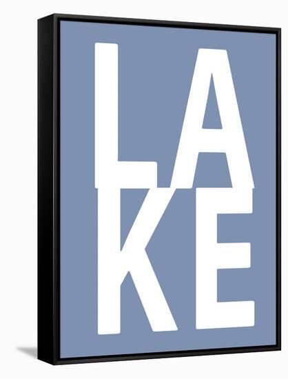 Lake Blue-Jamie MacDowell-Framed Stretched Canvas