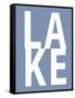 Lake Blue-Jamie MacDowell-Framed Stretched Canvas