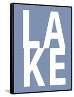 Lake Blue-Jamie MacDowell-Framed Stretched Canvas