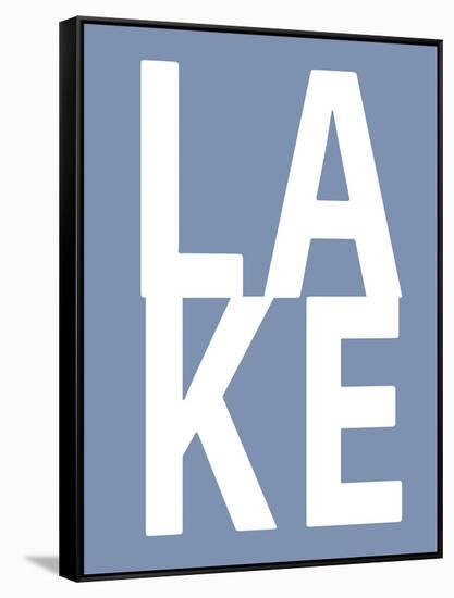 Lake Blue-Jamie MacDowell-Framed Stretched Canvas