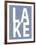 Lake Blue-Jamie MacDowell-Framed Art Print