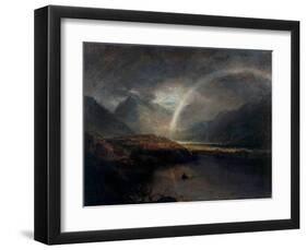 Lake Buttermere with Part of Cromackwater, Cumberland-J M W Turner-Framed Giclee Print