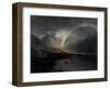 Lake Buttermere with Part of Cromackwater, Cumberland-J M W Turner-Framed Giclee Print