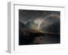 Lake Buttermere with Part of Cromackwater, Cumberland-J M W Turner-Framed Giclee Print