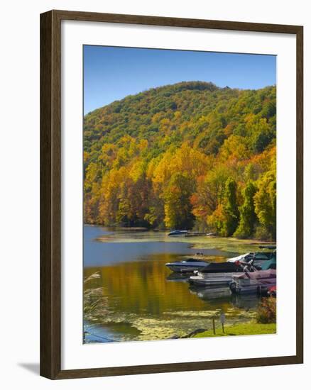 Lake Candlewood, Connecticut, New England, United States of America, North America-Alan Copson-Framed Photographic Print