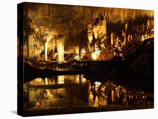 Lake Cave, Margaret River, Western Australia-emmajay-Stretched Canvas