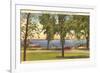 Lake Champlain, Burlington, Vermont-null-Framed Premium Giclee Print