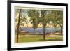 Lake Champlain, Burlington, Vermont-null-Framed Art Print