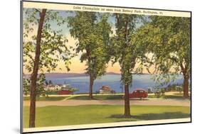 Lake Champlain, Burlington, Vermont-null-Mounted Art Print