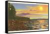 Lake Champlain, Burlington, Vermont-null-Framed Stretched Canvas