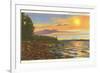 Lake Champlain, Burlington, Vermont-null-Framed Premium Giclee Print