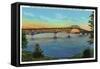 Lake Champlain, New York - Close-up View of the New Bridge-Lantern Press-Framed Stretched Canvas