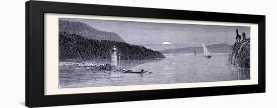Lake Champlain United States of America-null-Framed Giclee Print
