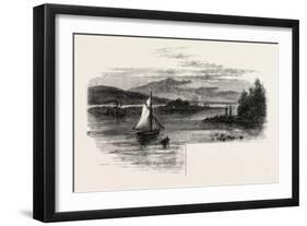 Lake Champlain, USA, 1870S-null-Framed Giclee Print