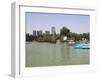 Lake, Chapultepec Park (Bosque De Chapultepec), Chapultepec, Mexico City, Mexico, North America-Wendy Connett-Framed Photographic Print