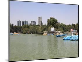 Lake, Chapultepec Park (Bosque De Chapultepec), Chapultepec, Mexico City, Mexico, North America-Wendy Connett-Mounted Photographic Print