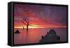 Lake Charm 4-Wayne Bradbury-Framed Stretched Canvas