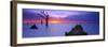 Lake Charm Blue-Wayne Bradbury-Framed Photographic Print