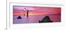 Lake Charm Red-Wayne Bradbury-Framed Photographic Print