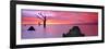 Lake Charm Red-Wayne Bradbury-Framed Photographic Print