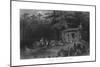 Lake Chaudiere, Canada, View of a Shanty on the Lake-Lantern Press-Mounted Art Print