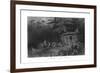 Lake Chaudiere, Canada, View of a Shanty on the Lake-Lantern Press-Framed Art Print