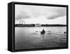 Lake Chautauqua, New York-Science Source-Framed Stretched Canvas