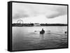 Lake Chautauqua, New York-Science Source-Framed Stretched Canvas