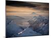 Lake Clark National Park, Alaska: Morning Light on the Chigmit Mountains-Ian Shive-Mounted Photographic Print