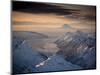 Lake Clark National Park, Alaska: Morning Light on the Chigmit Mountains-Ian Shive-Mounted Photographic Print