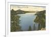 Lake Coeur d'Alene, Idaho-null-Framed Premium Giclee Print