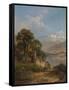 Lake Como, 1867-Thomas Moran-Framed Stretched Canvas