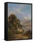 Lake Como, 1867-Thomas Moran-Framed Stretched Canvas