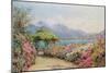 Lake Como from the Villa Carlotta-Ernest Arthur Rowe-Mounted Giclee Print