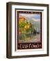 Lake Como Italy 2-Anna Siena-Framed Giclee Print