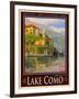 Lake Como Italy 2-Anna Siena-Framed Giclee Print