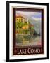 Lake Como Italy 2-Anna Siena-Framed Giclee Print