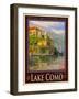 Lake Como Italy 2-Anna Siena-Framed Premium Giclee Print