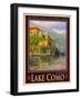 Lake Como Italy 2-Anna Siena-Framed Premium Giclee Print