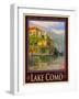 Lake Como Italy 2-Anna Siena-Framed Premium Giclee Print