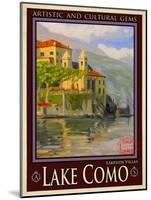 Lake Como Italy 2-Anna Siena-Mounted Giclee Print