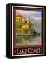 Lake Como Italy 2-Anna Siena-Framed Stretched Canvas