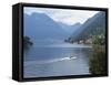 Lake Como, Lombardia, Italy, Europe-Harding Robert-Framed Stretched Canvas