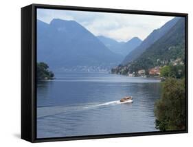 Lake Como, Lombardia, Italy, Europe-Harding Robert-Framed Stretched Canvas