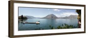 Lake Como Seen from Varenna, Lombardy, Italy-null-Framed Photographic Print