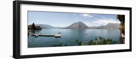 Lake Como Seen from Varenna, Lombardy, Italy-null-Framed Photographic Print