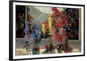 Lake Como View-Ted Goerschner-Framed Giclee Print