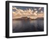 Lake Como Viewed from Bellagio at Dawn, Lombardy, Italy, Europe-Ian Egner-Framed Photographic Print